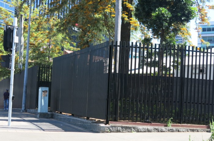 Fence upgrade at Lancer Barracks, Parramatta, NSW