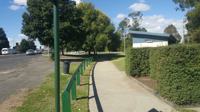 Hardwood timber fencing at Berry, Learmonth for Bathurst Regional Council